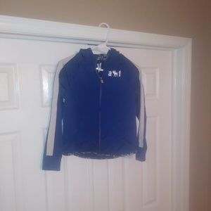 Abercrombie & Fitch - Girls Blue Hooded Jacket